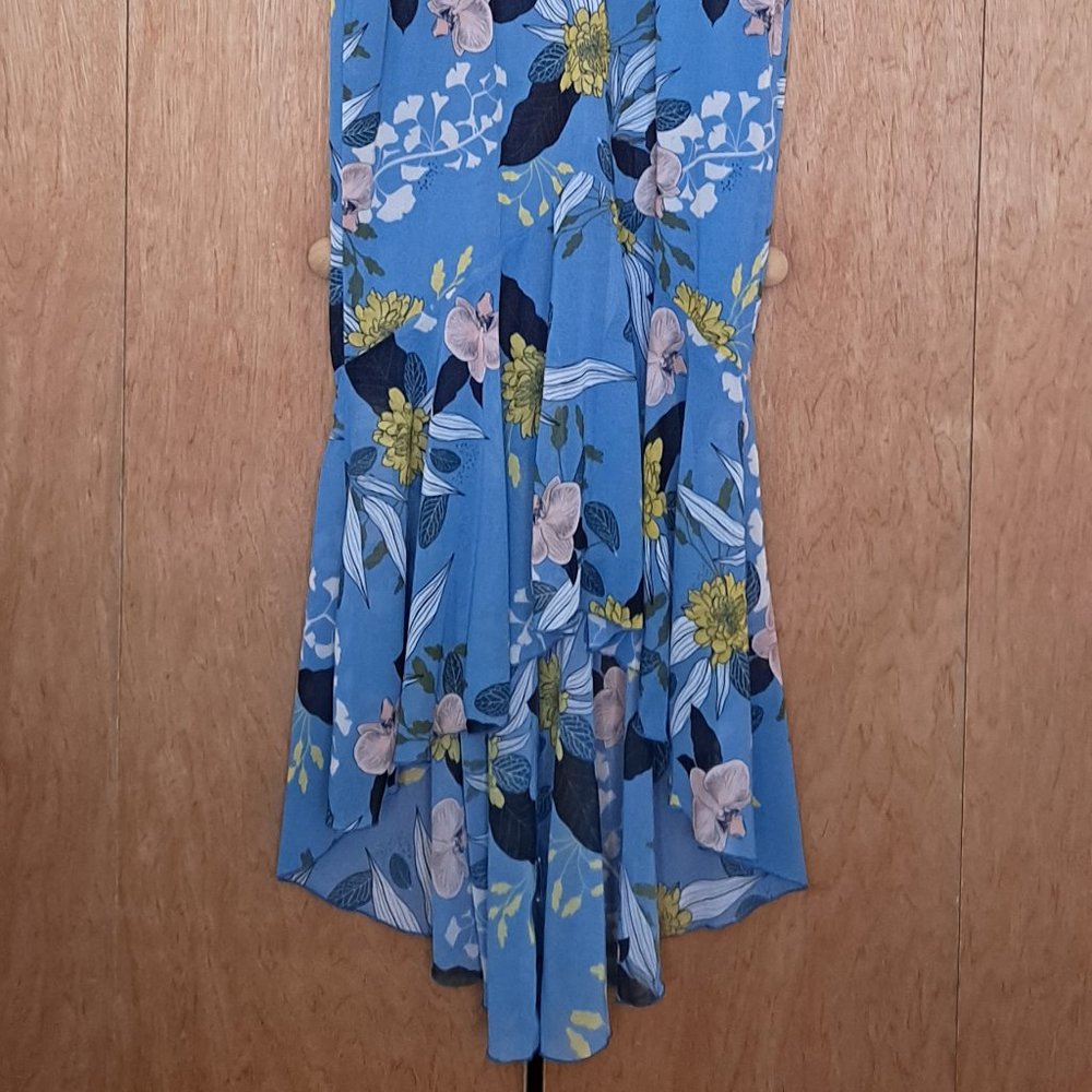 ASOS Fishtail Ruffle Midaxi Dress - Picture 4 of 6